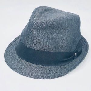Stetson All American Fedora S-M Gray Herringbone